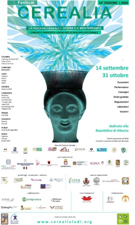 “Cerealia. Il Festival dei cereali. Cerere e il Mediterraneo”. Dedicato alla Repubblica Italiana