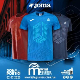 Termal Bologna Marathon svela le T-shirt ufficiali Joma. A ciascuna distanza la sua