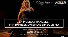 5 aprile 2025: La musica francese fra impressionismo e simbolismo a Palazzo Pesce, Mola di Bari