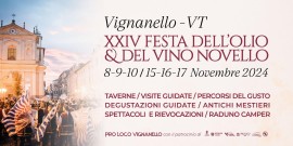 Al via la XXIV Festa dell'Olio e del Vino Novello a Vignanello