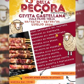 A Civita Castellana ha inizio il countdown per la XIII edizione della SAGRA DELLA PECORA