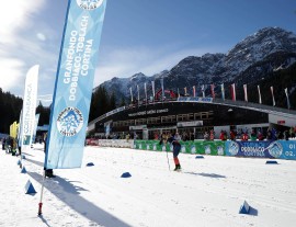 Una dobbiaco-cortina più compatta. In 1800 sugli sci dalla nordic arena