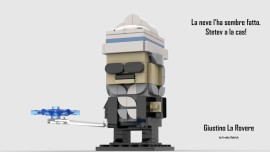 La leggenda di Giustino La Rovere rivive in mattoncini LEGO: ecco il nuovo BrickHeadz ispirato al falegname di Chieti