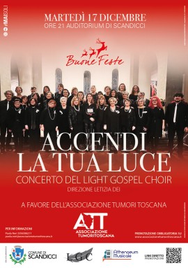 Il Light Gospel Choir di Letizia Dei in concerto per L’ATT 