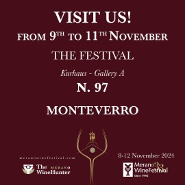 MONTEVERRO ancora una volta tra i protagonisti del Merano WineFestival