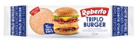 Il nuovo Triplo Burger di Roberto con uno strato in più è pronto a innalzare il concetto di street food a un livello superiore