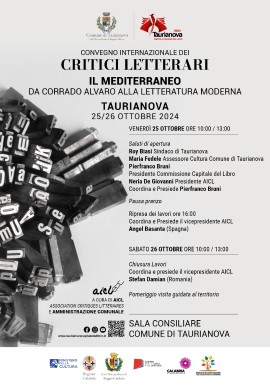 Convegno Internazionale dei Critici Lettarari: in Calabria per parlare di Alvaro