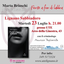 Marta Brioschi presenta il suo libro 