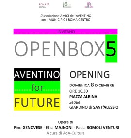 OPENBOX5 - AVENTINO for FUTURE