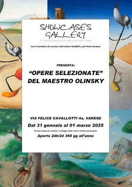 “OPERE SELEZIONATE” del maestro OLINSKY