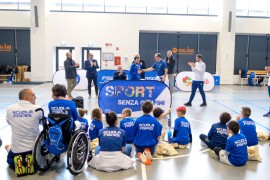 Fa tappa a Brescia “Sport Senza Confini”, il progetto FISPES per i piccoli con disabilità