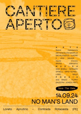 Cantiere Aperto, 14 settembre a Loreto Aprutino (PE)