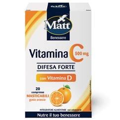 Potenzia il tuo inverno con gli integratori di Vitamina C Matt