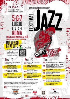 Municipio XIV: dal 5 al 7 luglio la quinta edizione del Festival del Jazz Monte Mario “Massimo Urbani”