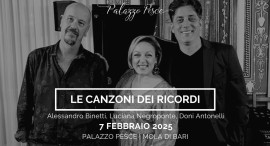 7 febbraio 2025: Le canzoni dei ricordi a Palazzo Pesce, Mola di Bari